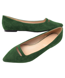 titivate | ﾌﾛﾝﾄｶｯﾄﾎﾟｲﾝﾃｯﾄﾞﾄｩﾌﾗｯﾄｼｭｰｽﾞ(パンプス)