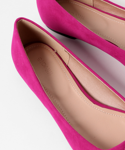 titivate（ティティベイト）の「ﾌﾛﾝﾄｶｯﾄﾎﾟｲﾝﾃｯﾄﾞﾄｩﾌﾗｯﾄｼｭｰｽﾞ（パンプス・レディース・ブラック/ブラック系その他/ブルー/ベージュ/グリーン/ピンク/レッド・S/M/L/LL）」の21枚目の写真