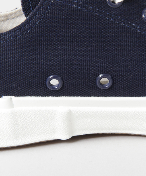 MoonStar（ムーンスター）の「FORK&SPOON　MOONSTAR LOW BASKET（スニーカー・レディース・ネイビー/ホワイト・23.5/24.5/23/24）」の9枚目の写真