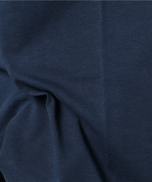 Honeys（ハニーズ）の「オーガニックコットン フレンチ袖ＡラインＴシャツ（Tシャツ/カットソー・レディース・ネイビー/オフホワイト/ブラック/グリーン/オレンジ/杢グレー/イエロー・S/M/LL/L）」の13枚目の写真