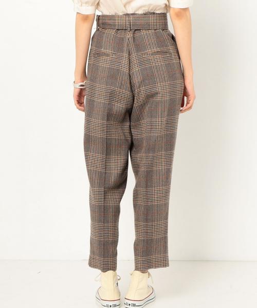 Another Edition（アナザーエディション）の「チェックタックリボンパンツ（その他パンツ・レディース・その他1・SMALL/MEDIUM）」の2枚目の写真