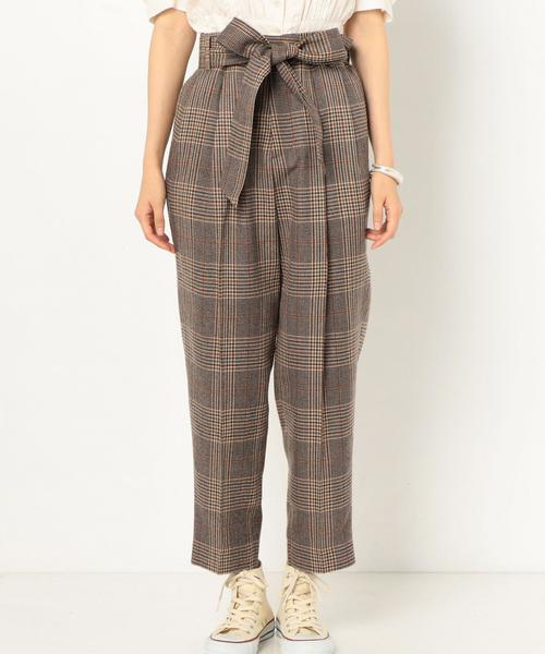 Another Edition（アナザーエディション）の「チェックタックリボンパンツ（その他パンツ・レディース・その他1・SMALL/MEDIUM）」の3枚目の写真