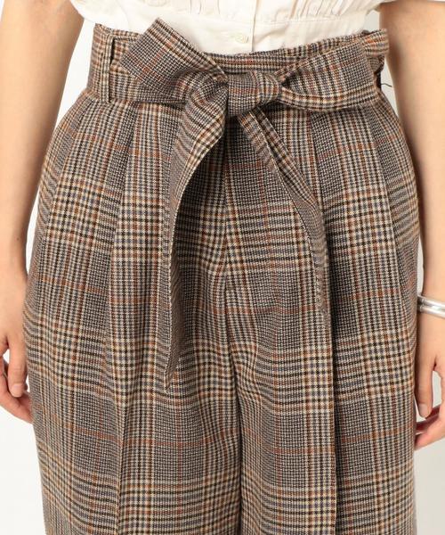 Another Edition（アナザーエディション）の「チェックタックリボンパンツ（その他パンツ・レディース・その他1・SMALL/MEDIUM）」の6枚目の写真