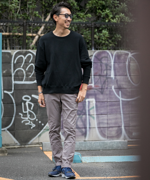 URBAN RESEARCH ROSSO MEN（アーバンリサーチロッソメン）の「スリムストレッチチノパンツ（チノパンツ・メンズ・ベージュ/ネイビー/グレー/ブラック・M/S/L/XL）」の9枚目の写真