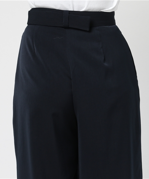 STUDIOUS（ステュディオス）の「ピーチセミワイドベルトパンツ（その他パンツ・レディース・ベージュ/ネイビー/バーガンディー・1/0）」の8枚目の写真