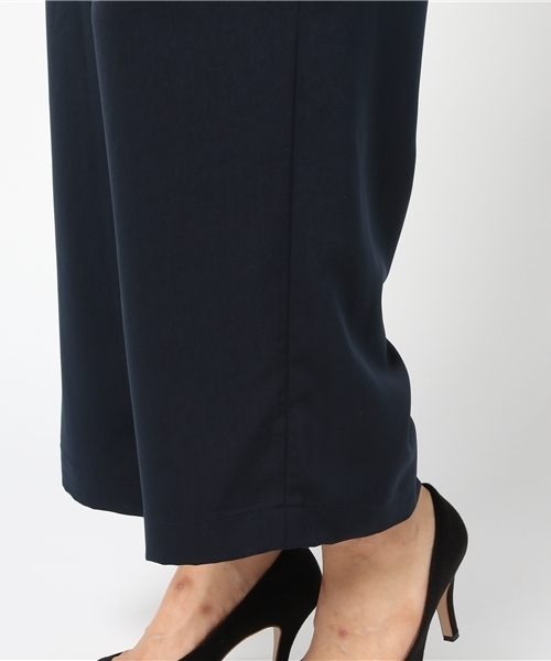 STUDIOUS（ステュディオス）の「ピーチセミワイドベルトパンツ（その他パンツ・レディース・ベージュ/ネイビー/バーガンディー・1/0）」の10枚目の写真