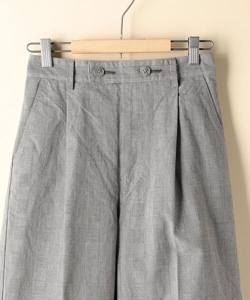coen(コーエン)の「グレンチェックワイドパンツ(その他パンツ・レディース・グレー/ブラウン・SMALL/MEDIUM/LARGE)」の22枚目の写真