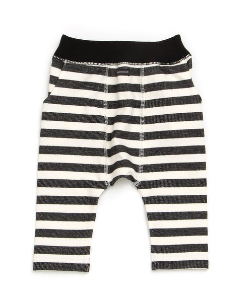 apres les cours（アプレレクール）の「デニムニットベビーパンツ 9分丈（その他パンツ・キッズ・その他/ネイビー・70/80）」の3枚目の写真