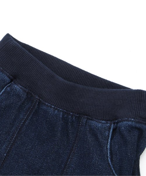 apres les cours（アプレレクール）の「デニムニットベビーパンツ 9分丈（その他パンツ・キッズ・その他/ネイビー・70/80）」の10枚目の写真