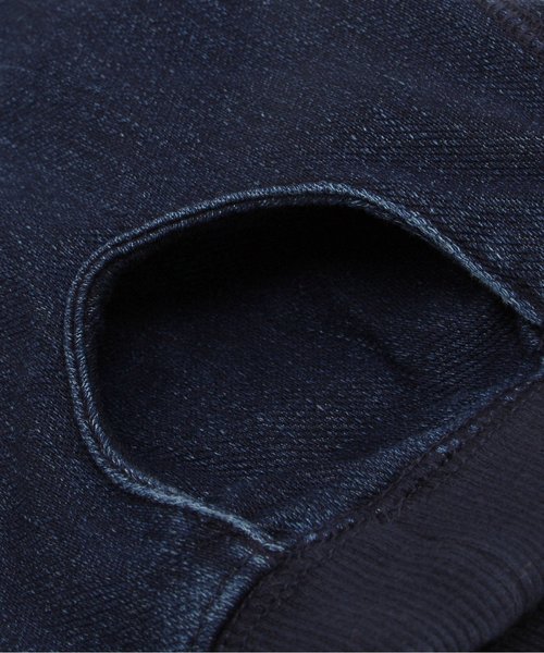 apres les cours（アプレレクール）の「デニムニットベビーパンツ 9分丈（その他パンツ・キッズ・その他/ネイビー・70/80）」の9枚目の写真