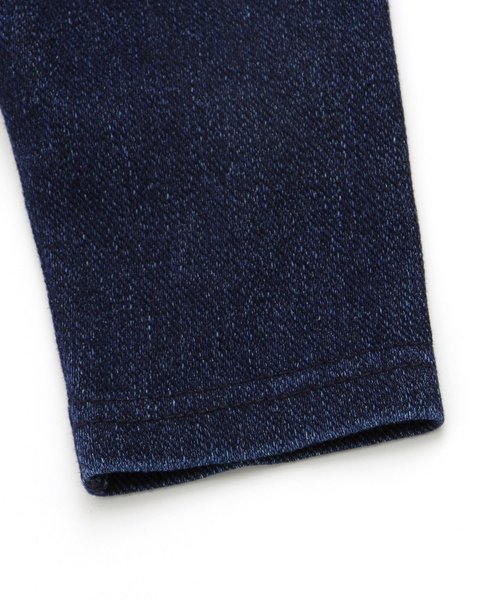 apres les cours（アプレレクール）の「デニムニットベビーパンツ 9分丈（その他パンツ・キッズ・その他/ネイビー・70/80）」の7枚目の写真