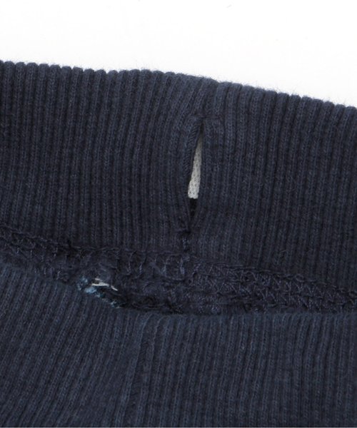 apres les cours（アプレレクール）の「デニムニットベビーパンツ 9分丈（その他パンツ・キッズ・その他/ネイビー・70/80）」の8枚目の写真