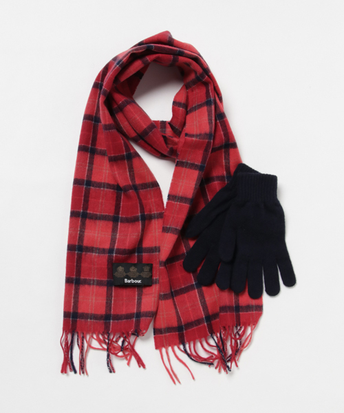 Barbour(バーブァー)の「BARBOUR マフラーグローブ ギフトセット/MAC0042(マフラー)」 - WEAR Barbour(バーブァー)の「BARBOUR マフラーグローブ ギフトセット/MAC0042(マフラー)」 - WEAR