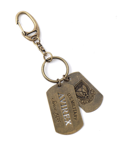 AVIREX/アヴィレックス/ドッグタグ キーホルダー エアフォース/DOG TAG KEY RING A.F.（キーホルダー）｜AVIREX
