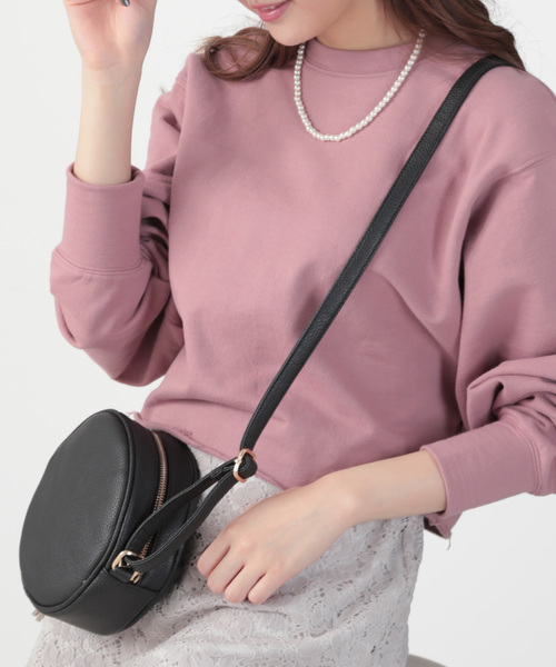 N.（N. Natural Beauty Basic）（エヌエヌナチュラルビューティーベーシック）の「タッセル付ラウンドミニショルダー（トートバッグ・レディース・ホワイト/ブラック/オレンジ・ﾌﾘ-）」の3枚目の写真