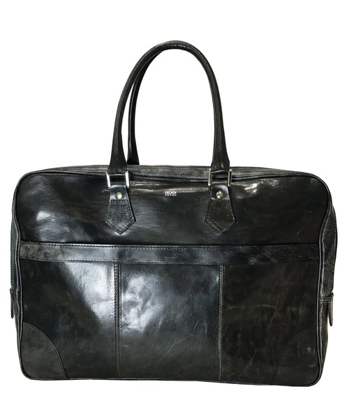 DECADE(ディケイド)の「アンティックホースレザー・ブリーフバッグ DECADE(No-01050) ビジネス Antique Horse Leather Brief Bag(ビジネスバッグ)」|ブラック