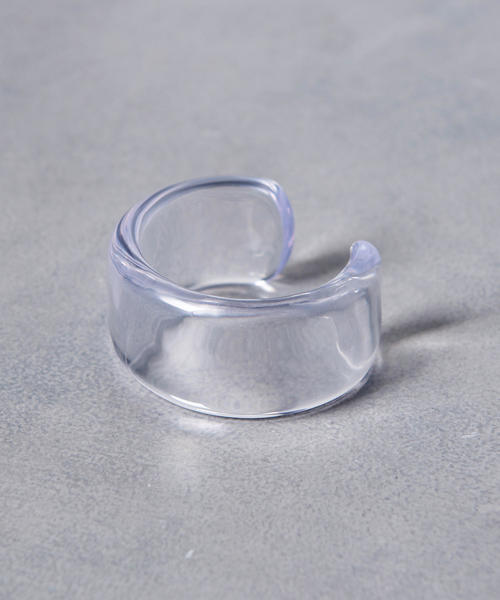 UNITED ARROWS（ユナイテッドアローズ）の「UWSC クリア バングル（ブレスレット・レディース・ピンク/ホワイト/イエロー/パープル/ライトブルー・FREE）」の2枚目の写真