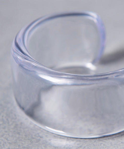 UNITED ARROWS（ユナイテッドアローズ）の「UWSC クリア バングル（ブレスレット・レディース・ピンク/ホワイト/イエロー/パープル/ライトブルー・FREE）」の10枚目の写真