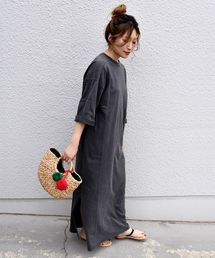 Khaju | Khaju:ビッグTEEワンピース◆(ワンピース)