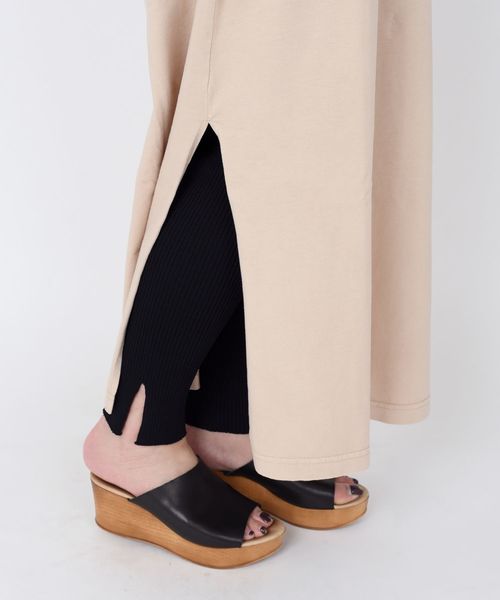 Khaju（カージュ）の「Khaju:ビッグTEEワンピース◇（ワンピース・レディース・ベージュ/ピンク/ブラック・ONE SIZE）」の10枚目の写真