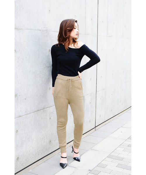 EGOIST（エゴイスト）の「サイドケーブルニットジョギパンツ（その他