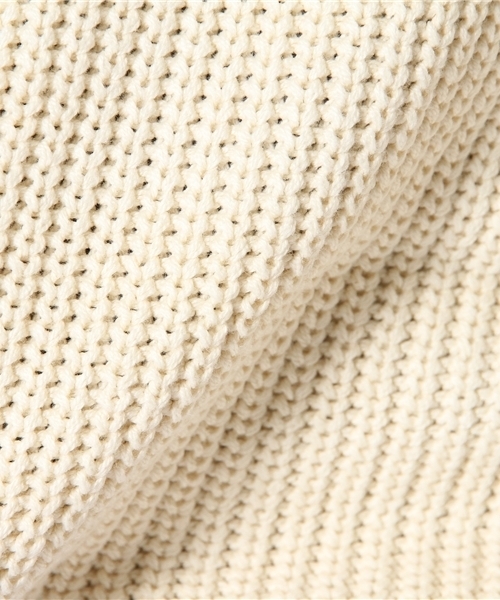 mystic（ミスティック）の「袖フリルあぜP/O（ニット/セーター・レディース・ブラック/ミント/キャメル/アイボリー/ブルー・ﾌﾘ-）」の10枚目の写真