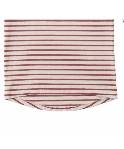 SEA（シー）の「VINTAGE ボーダーバスクシャツワンピース（ワンピース・レディース・バーガンディー/グレー・FREE）」の7枚目の写真