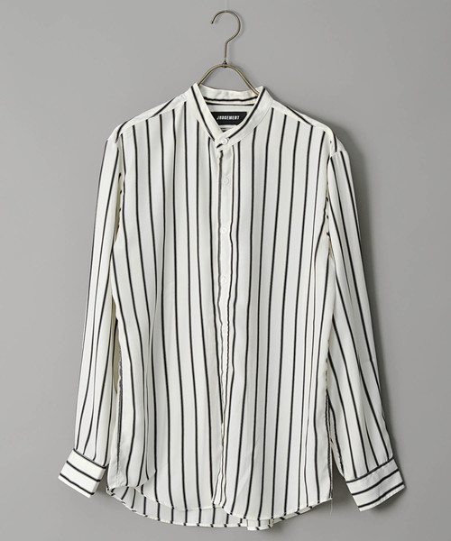 JACKROSE（ジャックローズ）の「JUDGEMENT ストライプビックシャツ④