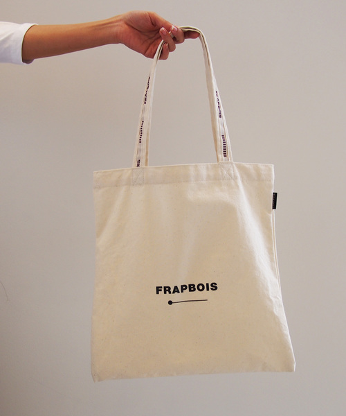 FRAPBOIS（フラボア）の「ロゴトート（トートバッグ・レディース・ブラック/キナリ・FREE）」の15枚目の写真