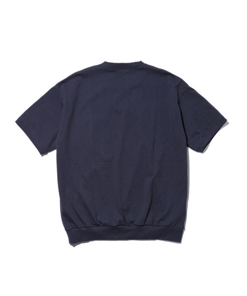 MR.OLIVE（ミスターオリーブ）の「12/1 EMERALD HEAVY WEIGHT PLAINSTITCH / SQUEEZING HEM T-SHIRT（Tシャツ/カットソー・メンズ・ネイビー/オフホワイト/ブラック/グリーン・MEDIUM/LARGE/SMALL）」の8枚目の写真