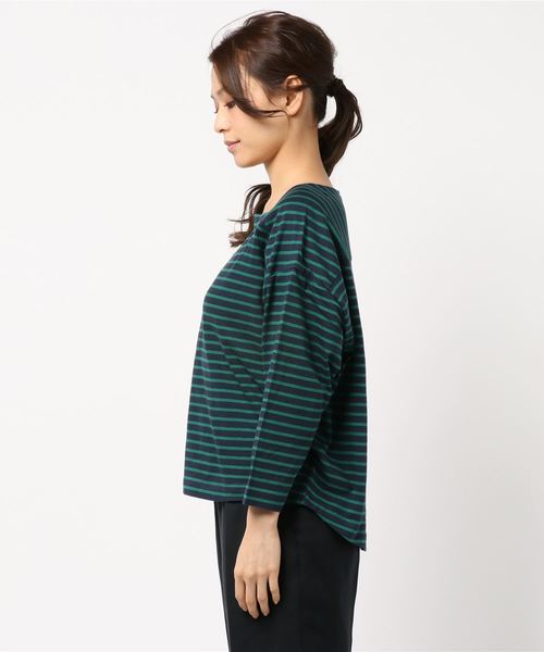 AMERICAN HOLIC（アメリカンホリック）の「スクエアネックプルオーバー1（Tシャツ/カットソー・レディース・オフホワイト/ブラック/ブラック系その他4/その他7/ブルー系その他2・FREE）」の7枚目の写真