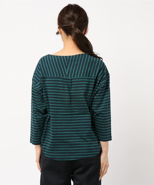 AMERICAN HOLIC（アメリカンホリック）の「スクエアネックプルオーバー1（Tシャツ/カットソー・レディース・オフホワイト/ブラック/ブラック系その他4/その他7/ブルー系その他2・FREE）」の6枚目の写真