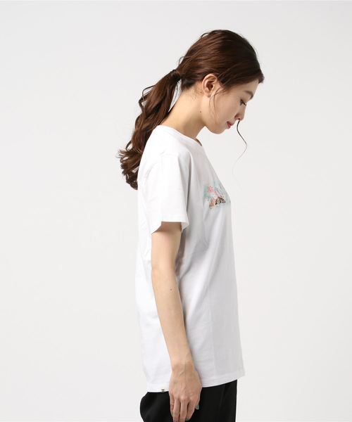 BILLABONG(ビラボン)の「半袖Tシャツ BILLABONG AJ013-223(Tシャツ/カットソー・レディース・レッド/イエロー/ミント・M/L)」の4枚目の写真