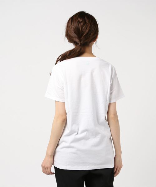BILLABONG(ビラボン)の「半袖Tシャツ BILLABONG AJ013-223(Tシャツ/カットソー・レディース・レッド/イエロー/ミント・M/L)」の5枚目の写真