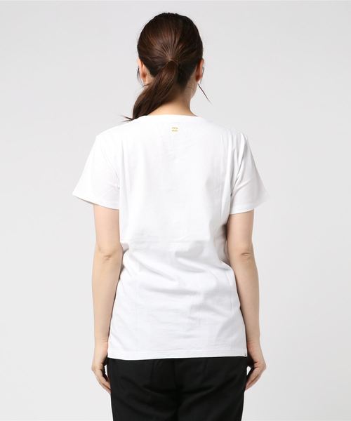 BILLABONG(ビラボン)の「半袖Tシャツ BILLABONG AJ013-223(Tシャツ/カットソー・レディース・レッド/イエロー/ミント・M/L)」の6枚目の写真