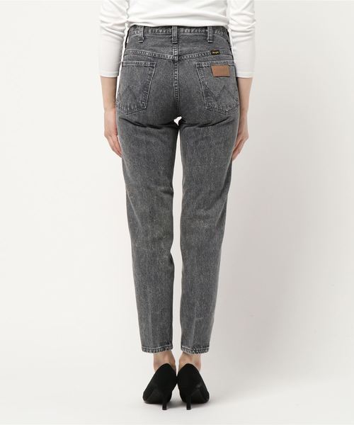 Wrangler(ラングラー)の「【Wrangler/ラングラー】Collegiate Cut Jean/スリムストレートデニムパンツ(デニムパンツ・レディース・ブラック・X-SMALL)」の3枚目の写真