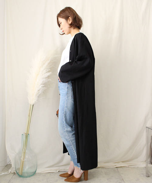chuclla(チュクラ)の「【chuclla】ロング丈ワンピース chw736(ワンピース・レディース・ベージュ/ブラック・FREE)」の14枚目の写真