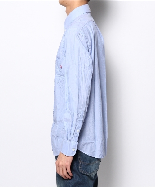 BEAMS（ビームス）の「○S/DOUBLE / CLASSIC OX SHIRT（シャツ/ブラウス・メンズ・ホワイト/ブルー・MEDIUM/LARGE/SMALL）」の8枚目の写真