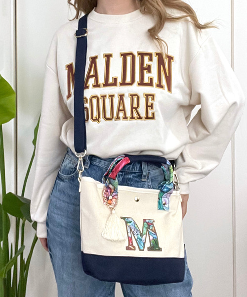 セール】Colleen Wilcox/コリーン ウィルコックス トート イニシャル