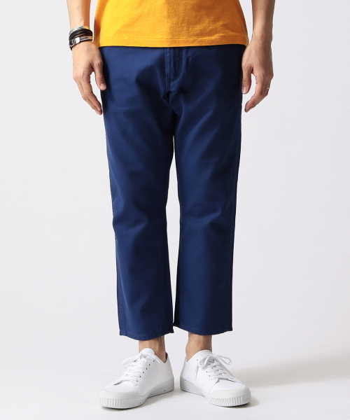 BEAMS(ビームス)の「○wrangler×BEAMS / 別注 カラー クロップドパンツ(その他パンツ・メンズ・グリーン/ブルー/ピンク・29/31/33)」の4枚目の写真