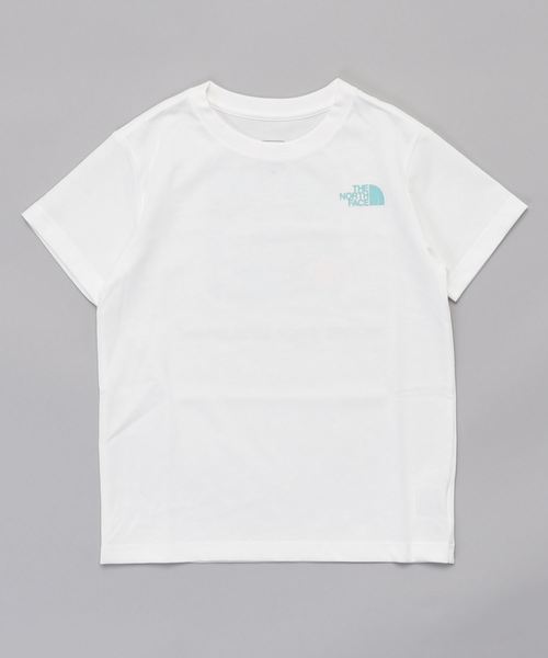 THE NORTH FACE(ザノースフェイス)の「ザ ノース フェイス S/S SQ LOG JOSH T(Tシャツ/カットソー)」|ホワイト×グリーン