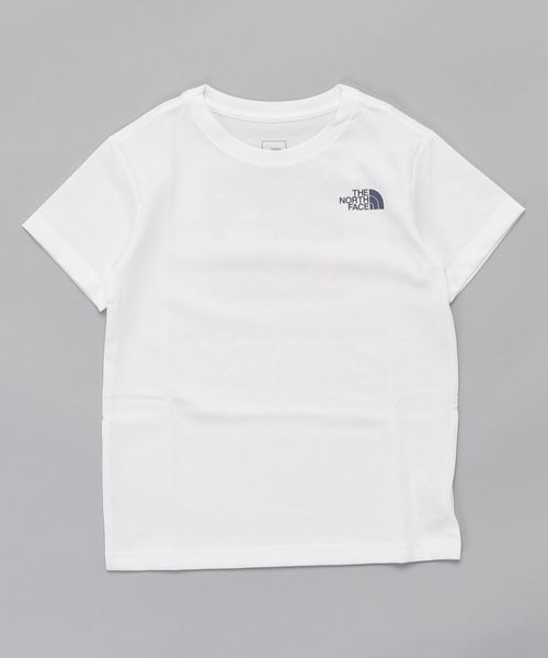 THE NORTH FACE(ザノースフェイス)の「ザ ノース フェイス S/S SQ LOG JOSH T(Tシャツ/カットソー)」|ホワイト×ネイビー