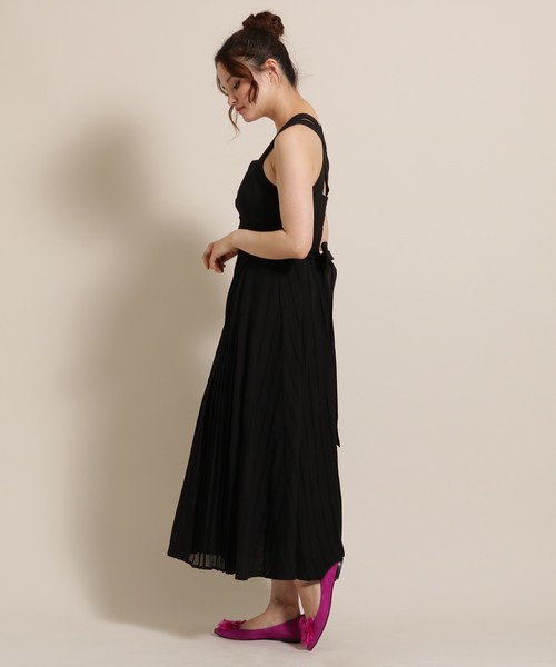 Supreme La La シュープリームララ バッククロスワンピース ワンピース Supreme La La シュープリームララ のファッション Web 一部店舗限定 セール