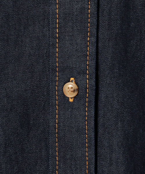 fredy repit（フレディレピ）の「後ろボタンシャツ（シャツ/ブラウス・レディース・ネイビー/オフホワイト・38/36）」の7枚目の写真