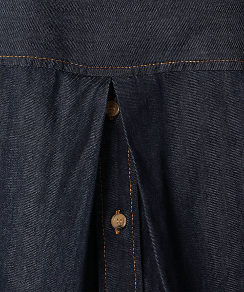 fredy repit（フレディレピ）の「後ろボタンシャツ（シャツ/ブラウス・レディース・ネイビー/オフホワイト・38/36）」の8枚目の写真