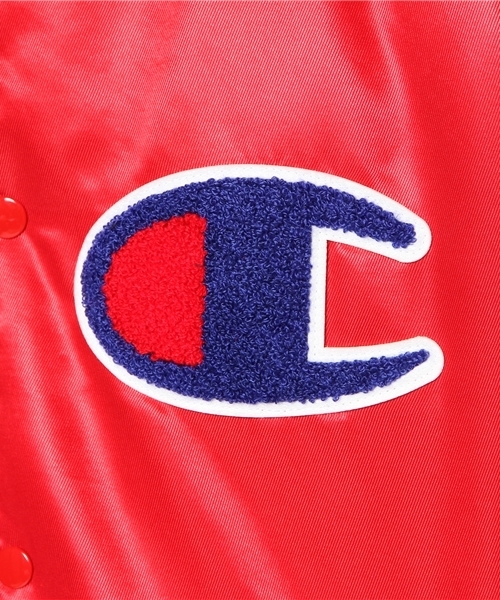 Champion（チャンピオン）の「WEGO/Championスタジャン（スタジャン・メンズ・ブラック/レッド・MEDIUM/LARGE）」の6枚目の写真