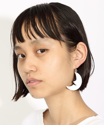 i | 月ピアス(ピアス（両耳用）)