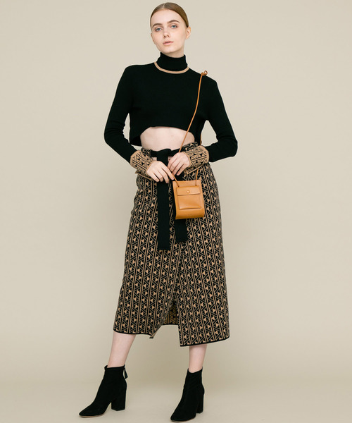 MARROW（マロウ）の「【MARROW(マロー)】ストリングポーチショルダーバッグ　MA-AC0103（ショルダーバッグ・レディース・ブラック/ベージュ/オリーブ/ワインレッド・FREE）」の6枚目の写真