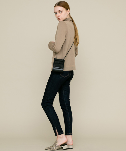 MARROW（マロウ）の「【MARROW(マロー)】ストリングポーチショルダーバッグ　MA-AC0103（ショルダーバッグ・レディース・ブラック/ベージュ/オリーブ/ワインレッド・FREE）」の5枚目の写真