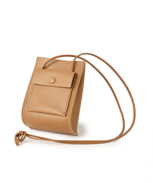 MARROW（マロウ）の「【MARROW(マロー)】ストリングポーチショルダーバッグ　MA-AC0103（ショルダーバッグ・レディース・ブラック/ベージュ/オリーブ/ワインレッド・FREE）」の12枚目の写真